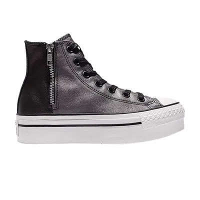 Pre-owned Converse Wmns Chuck Taylor All Star Platform High 'silver' | Women's Size 5.5