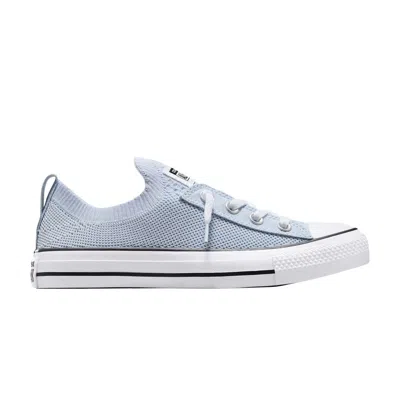 Pre-owned Converse Wmns Chuck Taylor All Star Shoreline Knit Slip-on 'cloudy Daze Blue'