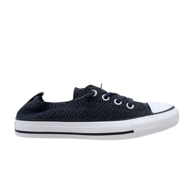 Pre-owned Converse Wmns Chuck Taylor All Star Shoreline Slip Ox 'sharkskin' | Blue | Women's Size 7