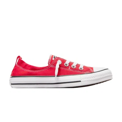 Pre-owned Converse Wmns Chuck Taylor All Star Shoreline Slip 'varsity Red'