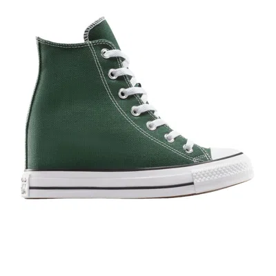 Pre-owned Converse Wmns Chuck Taylor All Star Wedge Platform High 'green Envy' | Women's Size 9.5