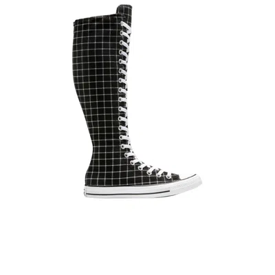 Pre-owned Converse Wmns Chuck Taylor All Star Xx High 'plaid' | Black | Women's Size 6.5