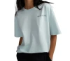 Converse (wmns)  All Star Oversized Tee 'aqua Mist' In Blue