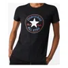 Converse (wmns)  All Star Round Neck Short Sleeve Black