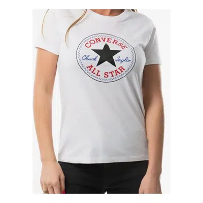 Converse (wmns)  All Star Round Neck Short Sleeve White