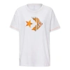 Converse (wmns)  Canvas Shoes Logo Print Short-sleeved White
