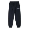 Converse (wmns)  Chevron Logo Drawstring Fleece Sweatpants 'black' In Blue