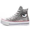 Converse (wmns)  Chiara Ferragni X Chuck Taylor All Star 'lift Silver' In Gray