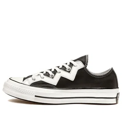 Converse (wmns)  Chuck 1970s Mission-v Low Top White Jagged Stripe 'black White' In Metallic