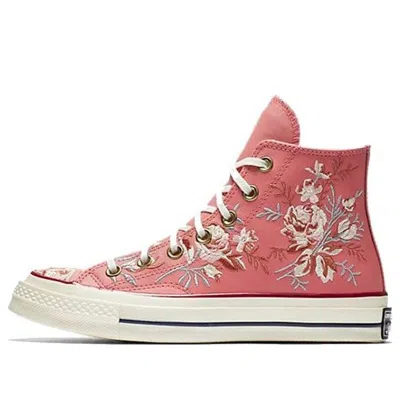 Converse (wmns)  Chuck 70 High 'floral Embroidery - Pink Coral'