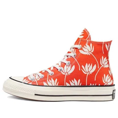 Converse (wmns)  Chuck 70 High 'summer Spirit - Bright Poppy' In Orange