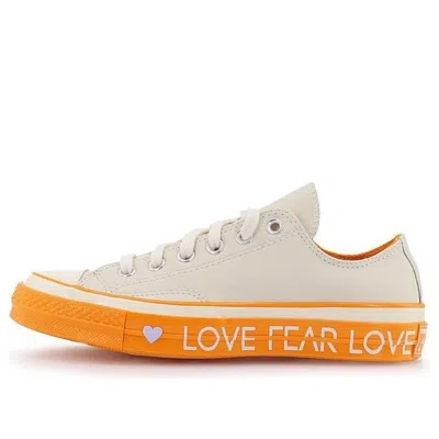 Converse (wmns)  Chuck 70 Low 'love Graphic - Cream' In White