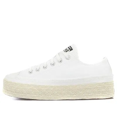 Converse (wmns)  Chuck Taylor All Star Espadrille Low 'trail To Cove - White' In Multi