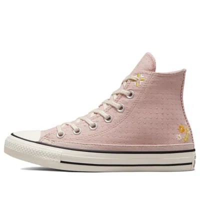 Converse (wmns)  Chuck Taylor All Star High 'autumn Embroidery Stone Mauve' In Pink