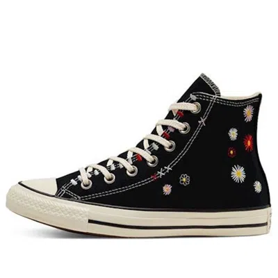 Converse (wmns)  Chuck Taylor All Star High 'daisy Embroidery - Black' In Multi