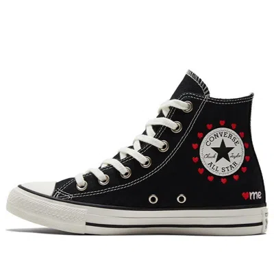 Converse (wmns)  Chuck Taylor All Star High 'embroidered Hearts - Black'