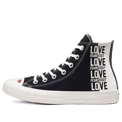 Converse (wmns)  Chuck Taylor All Star High 'love Fearlessly' In Black