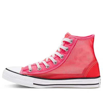 Converse (wmns)  Chuck Taylor All Star High 'see Thru - Racer Pink'