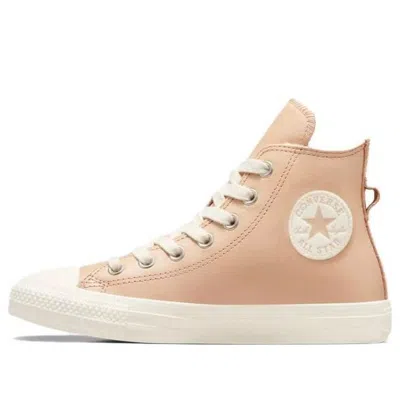 Converse (wmns)  Chuck Taylor All Star Leather Faux Fur Lining 'pink' In Neutral