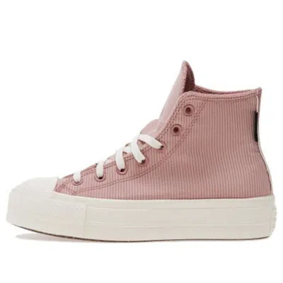 Converse (wmns)  Chuck Taylor All Star Lift Counter Climate High Top 'night Flamingo' In Pink