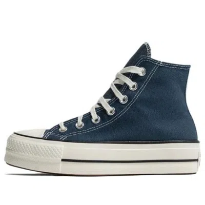 Converse Womens  Chuck Taylor All Star Lift In Navy/egret