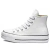 Converse White Chuck Taylor All Star Lift Platform High Sneakers
