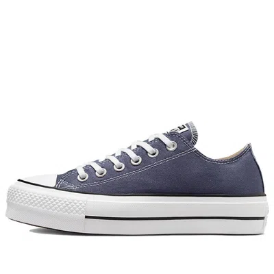Converse (wmns)  Chuck Taylor All Star Lift Low 'purple White' In Blue