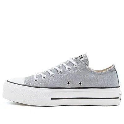 Converse (wmns)  Chuck Taylor All Star Lift Low 'wolf Grey' In Gray