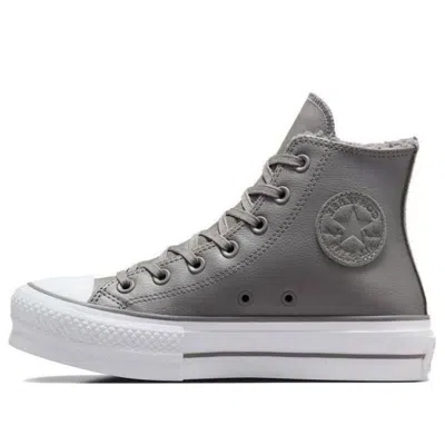 Converse (wmns)  Chuck Taylor All Star Lift Platform 'grey White' In Gray