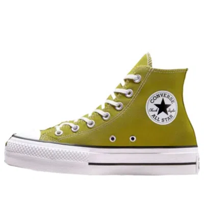 Converse (wmns)  Chuck Taylor All Star Lift Platform Hi 'magic Forest' In Green