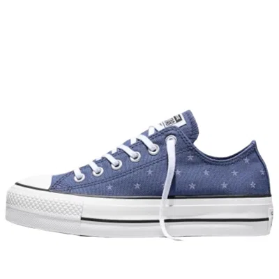 Converse (wmns)  Chuck Taylor All Star Lift Platform 'indigo Storm Very Peri' In Blue