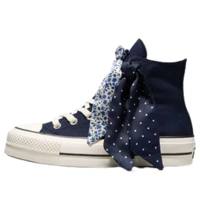 Converse (wmns)  Chuck Taylor All Star Lift Platform Scarf Bow 'obsidian Blue'