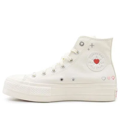 Converse (wmns)  Chuck Taylor All Star Lift Platform Y2k Heart High Top 'white Fever Dream'