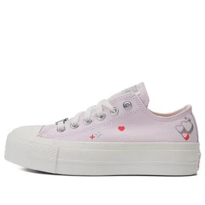 Converse (wmns)  Chuck Taylor All Star Lift Platform Y2k Heart Low Top 'pale Pink'