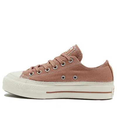 Converse (wmns)  Chuck Taylor All Star Lift 'taupe Red' In Pink