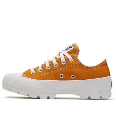 Converse (wmns)  Chuck Taylor All Star Low 'seasonal Lugged - Saffron Yellow' In Brown