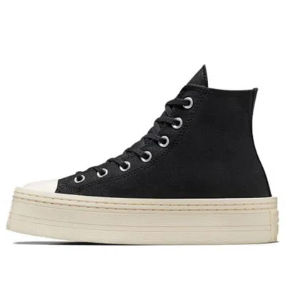 Converse (wmns)  Chuck Taylor All Star Modern Lift Platform Canvas 'black Egret'