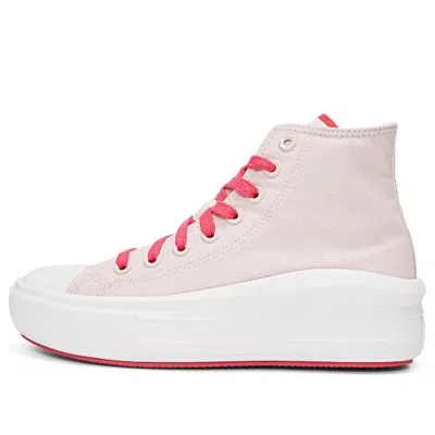 Converse (wmns)  Chuck Taylor All Star Move High 'barely Rose' In Multi