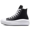 Converse (wmns)  Chuck Taylor All Star Move Platform High 'leather - Black'