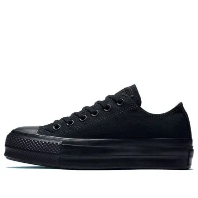 Converse (wmns)  Chuck Taylor All Star Platform Low 'triple Black'