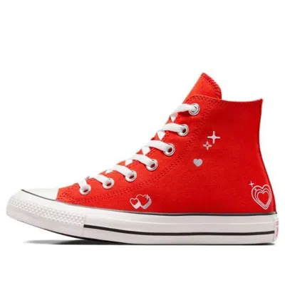Converse (wmns)  Chuck Taylor All Star Y2k Heart High 'red White' In Multi