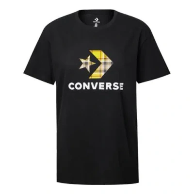 Converse (wmns)  Clash Applique Short-sleeve Tee Black