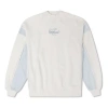 Converse (wmns)  Denim Patchwork Crew Sweatshirt 'white'