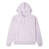 Converse (wmns)  Embroidered Solid Color Hoodie Purple In Gray