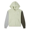 Converse (wmns)  Embroidered Star Chevron Pullover Hoodie 'olive' In Green