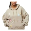 Converse (wmns)  Flora Logo Hoodie 'beige' In Neutral