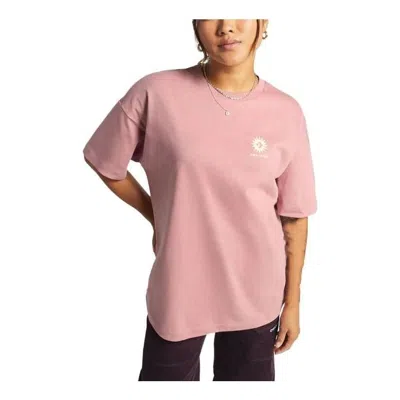 Converse (wmns)  Floral Graphic Crew Tee 'pink'