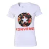 Converse (wmns)  Flowers Printing Short Sleeve White