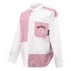 Converse (wmns)  Flowers Small Logo Colorblock Long Sleeves White Pink Shirt