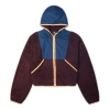 Converse (wmns)  Full Zip Fleece Hooded Jacket 'red Currant'